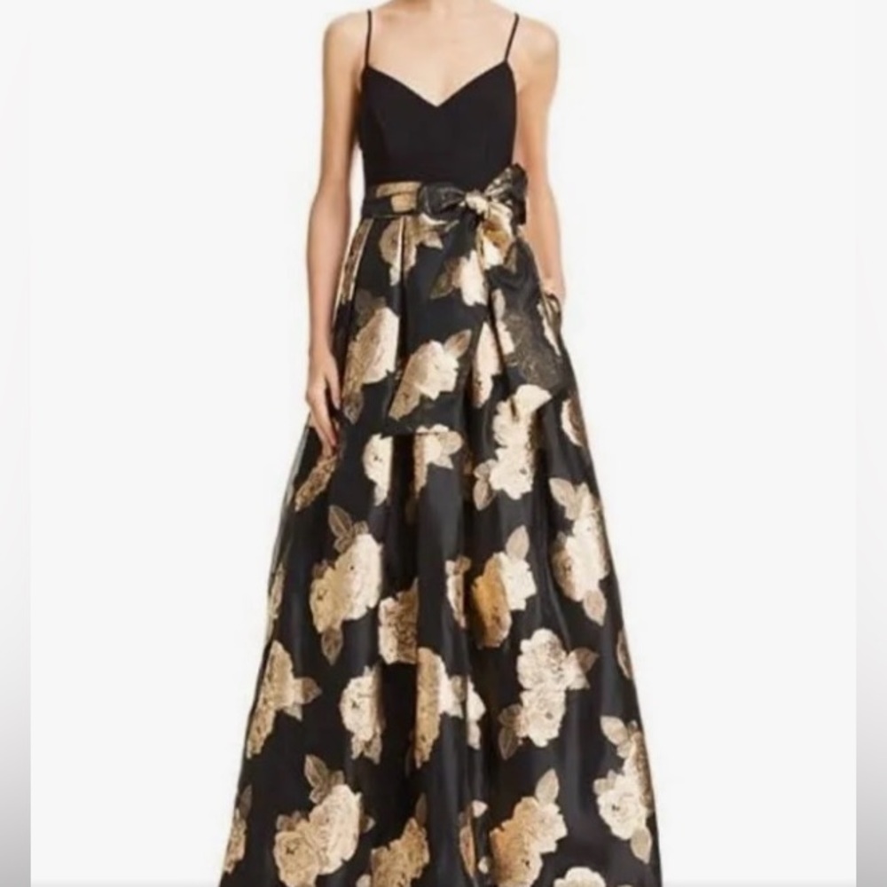 Eliza J Floral Gown